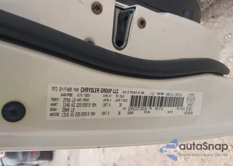 2012 Dodge Journey Sxt Crew из США, поврежденный, VIN 3C4PDCCG7CT262182